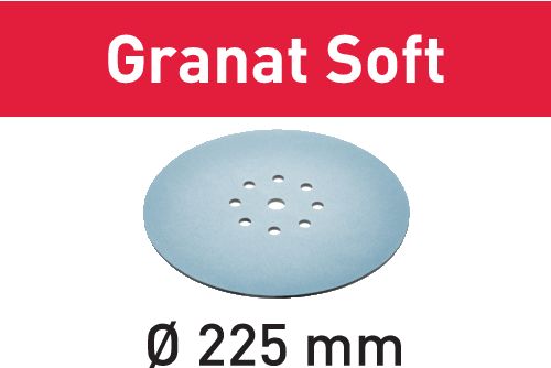 Festool Schleifblatt STF DELTA/7 P80 GR/10 Granat 497132 