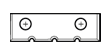 COUTEAU HW-MG AVEC 3 BRISE-COPEAUX POUR FRAISE Ø16   23X7X1,5