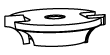 HARTMETALL-SCHLITZFRÄSER   Z2   D=54    R=8    F=8