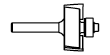 HARTMETALL-FALZFRÄSER MIT KUGELLAGER S=12,7  D=50,8X22,2